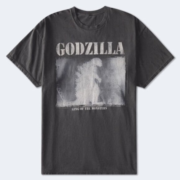 Godzilla King Of The Monsters Relaxed Graphic Tee NWT M - Picture 1 of 6